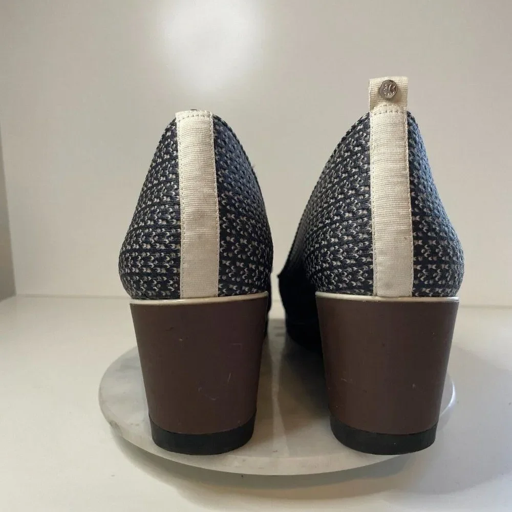 Betabrand Women's Blue All Weather Wedge Shoes Size 9M‎
